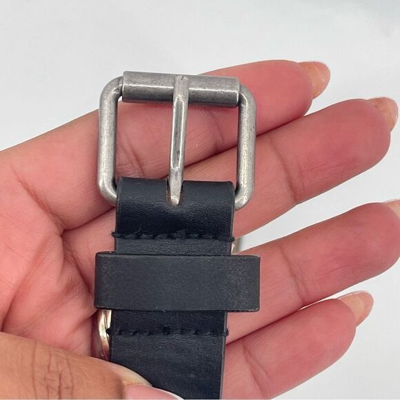 Carter’s Toddler Boy’s Black Solid Faux Leather Buckle Belt 2T-5T - Picture 4 of 9